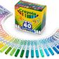 Crayola Ultra-Clean Washable Broad Line Markers - Pack of 40