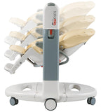 Peg Perego Tatamia Follow Me Ultra Compact Baby Recliner Swing And High Chair - Cocoa/Brown