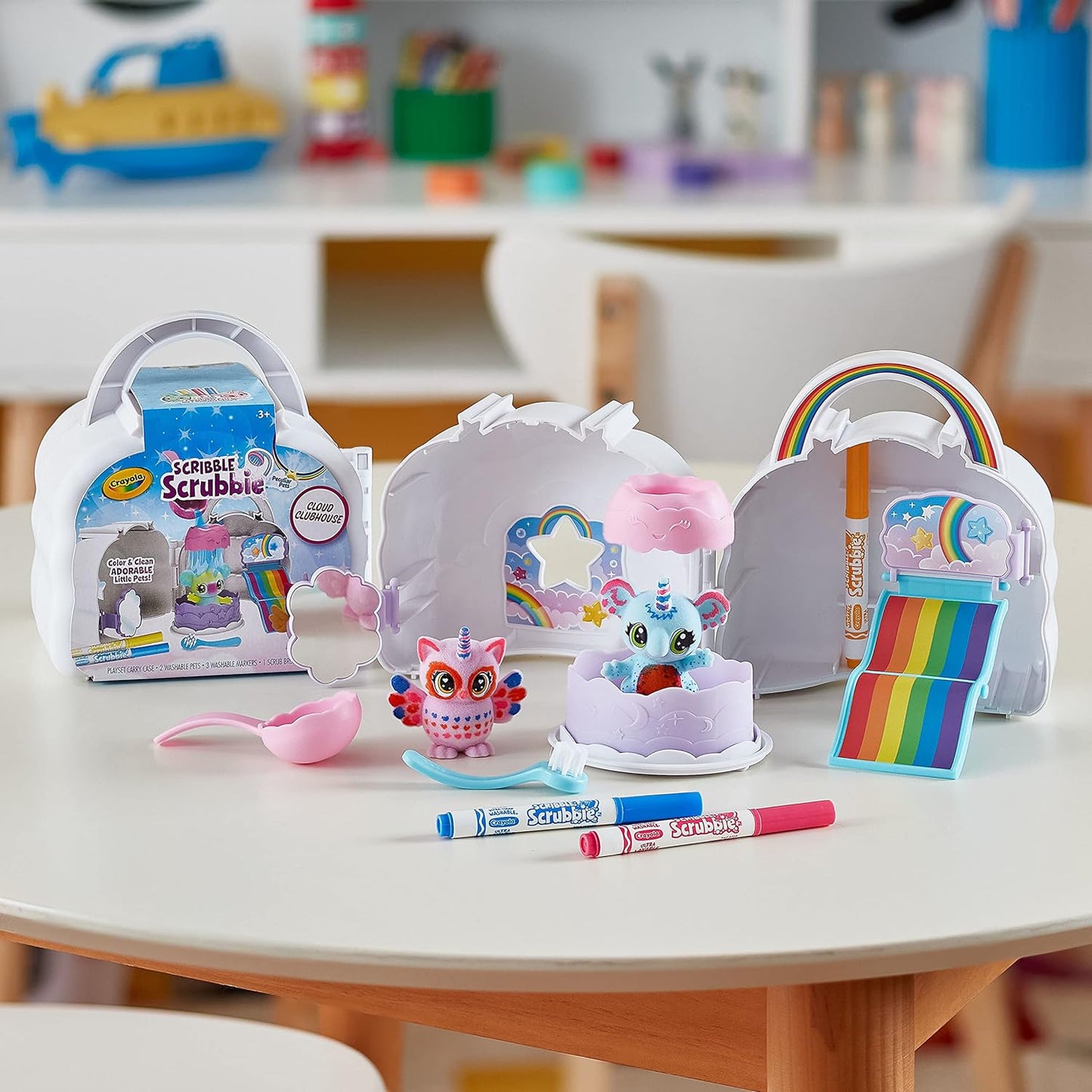 Crayola Scribble Scrubbie Pets Cloud Clubhouse Playset