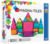 Magna-Tiles Clear Colors Set - 32pcs