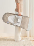 BabyBjorn Fabric Seat Bouncer Balance Soft, Mesh - Grey beige/White