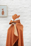Trixie Hooded Towel - Mr. Fox (75Cm X 75Cm) - Laadlee