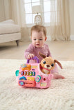 VTech Baby Cutie Puppy Carrier Interactive Role-Play Toy With 6 Accessories
