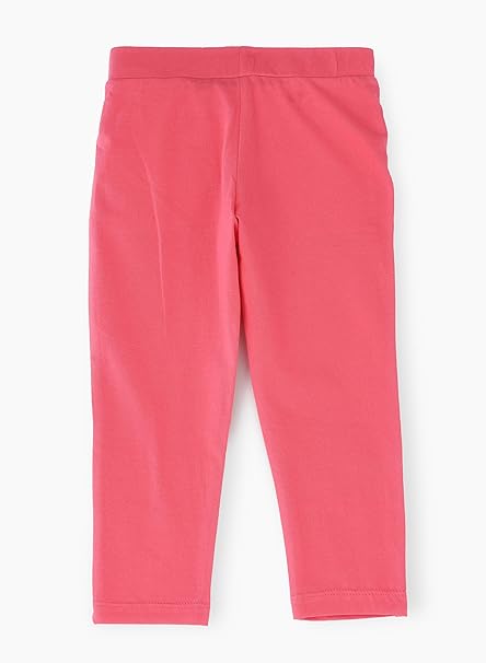 Jelliene Soft & Comfortable Cotton Leggings - Light Pink - Laadlee