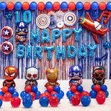Brain Giggles AVENGERS Birthday Party Decoration Set - 126 Pcs