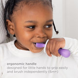 Ubbi Training Toothbrush With Case - Purple