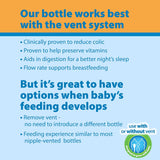 Dr. Brown's Glass Wide Neck Options+ Bottle 150ml - Pack of 2 - Laadlee