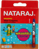 Nataraj Washable Crayons 8 Colours