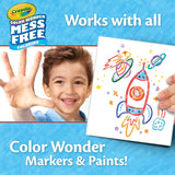 Crayola Color Wonder Blank Coloring Pages - 50 Pages - Laadlee