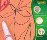 Crayola Ultra-Clean Washable Fine Line ColorMax Markers - Pack of 40 - Laadlee