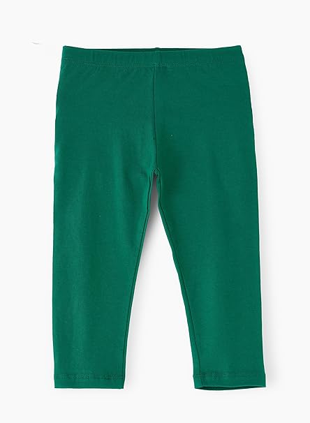 Jelliene Soft & Comfortable Cotton Leggings - Green - Laadlee