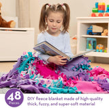 Melissa And Doug Created By Me - Flower Fleece Quilt