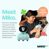 Miko Mini: The Voice First AI Learning Coach - Blue