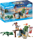 Playmobil Pirate with alligator