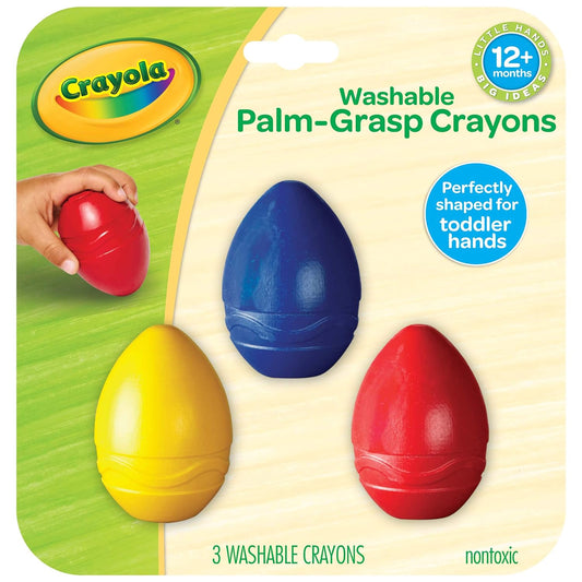 Crayola My First Palm Grip Crayons - Pack of 3