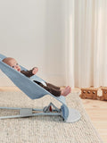 BabyBjorn Soft Mesh Bouncer Balance - Sky Blue/ White