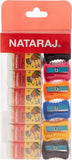 Nataraj Non Dust Eraser With 621 Sharpener Pet Pack
