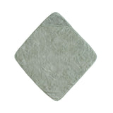 Mushie Hooded Towel Moss - Laadlee