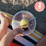 GoBe Large Snack Spinner Lemon Yellow