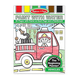 Melissa And Doug Paint With Water - Vehicles