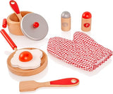 Viga Cooking Tool Set - Red