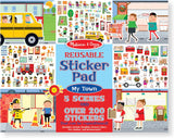 Melissa And Doug Reusable Sticker Pad - My Town