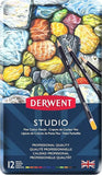 Derwent Studio Pencil Tin of 12 (1812/T)