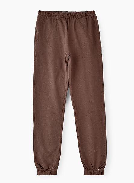 Jelliene Knit Joggers - Light Brown - Laadlee