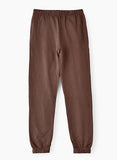 Jelliene Knit Joggers - Light Brown - Laadlee