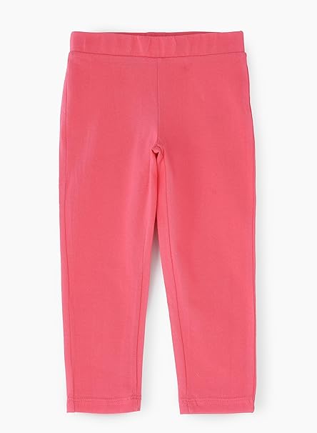 Jelliene Soft & Comfortable Cotton Leggings - Light Pink - Laadlee