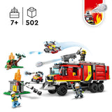 Lego Fire Command Truck 60374 Building Set - 502pcs