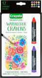 Crayola Signature Watercolor Crayons - Pack of 12 - Laadlee