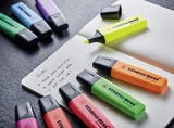 Stabilo Boss Yellow Highlighter Pen - Pack of 4