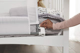 Regalo Swing Down Convertible Crib Rail
