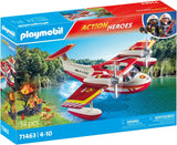 Playmobil Firefighting plane with extinguishing function
