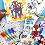 Crayola Color Wonder Mess Free Pad & Marker Set - Spidey And His Amazing Friends