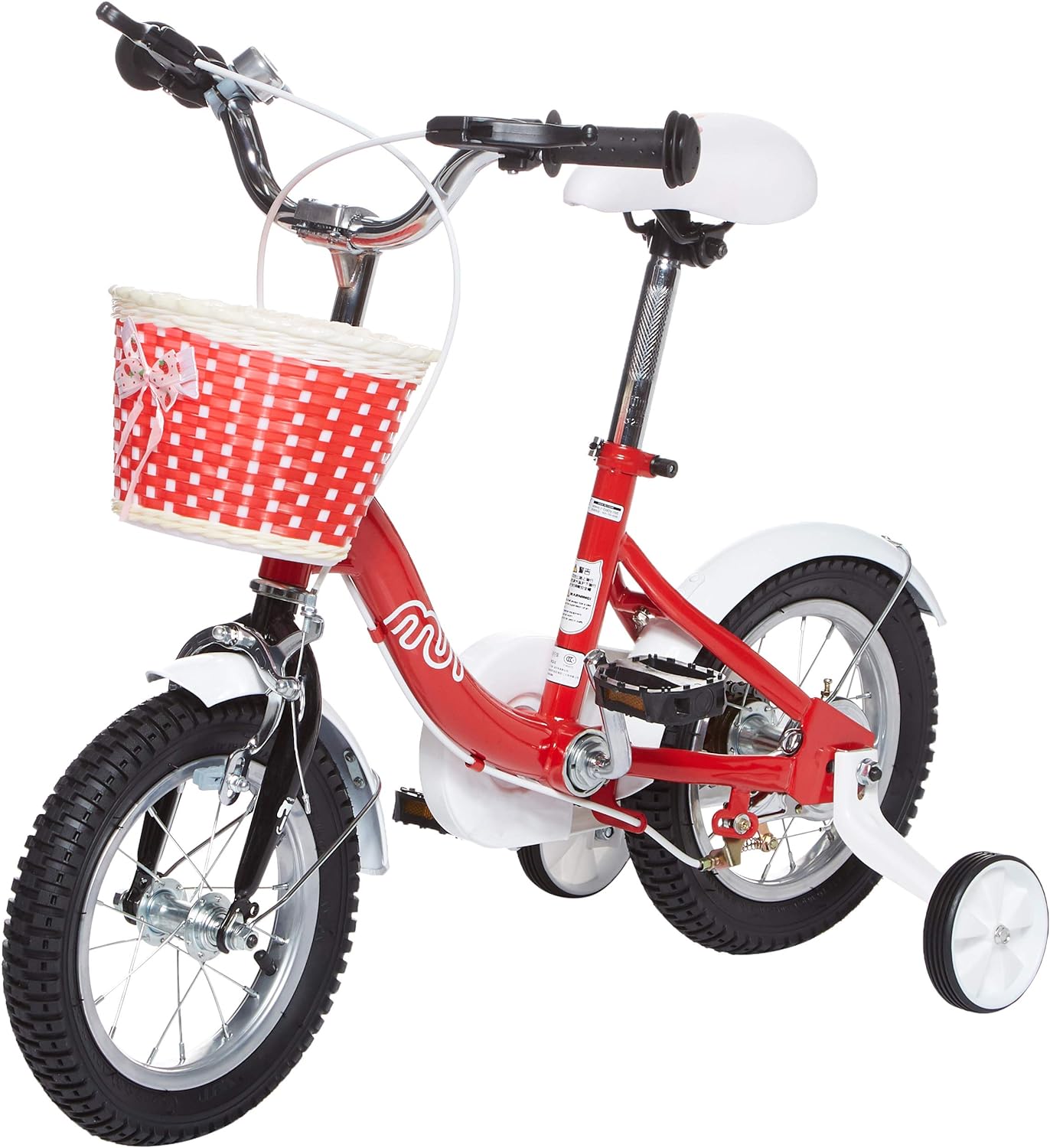 Chipmunk Kids Bike - MM 12" Red - Laadlee