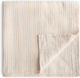 Mushie Swaddle - Retro Stripes - Laadlee