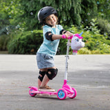 Xootz Unicorn Bubble Go Scooter – White