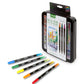 Crayola Brush and Detail Dual Tip Markers - Pack of 16 with 32 Colors