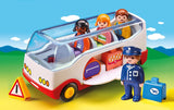 Playmobil 1.2.3 Airport Shuttle Bus