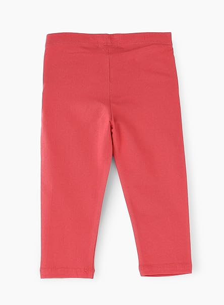 Jelliene Baby Soft & Comfortable Cotton Leggings - Pink - Laadlee