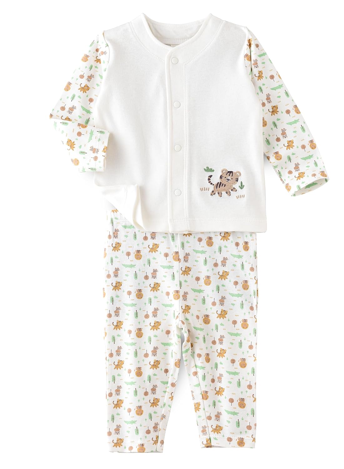 Tiny Hug Baby Clothing Set - Tiger - Laadlee