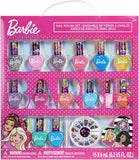 Townley Barbie Nail Polish Set With Nail Accessories - Pack of 15