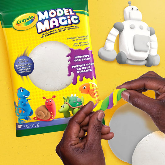 Crayola Model Magic Pouch - White (4oz)