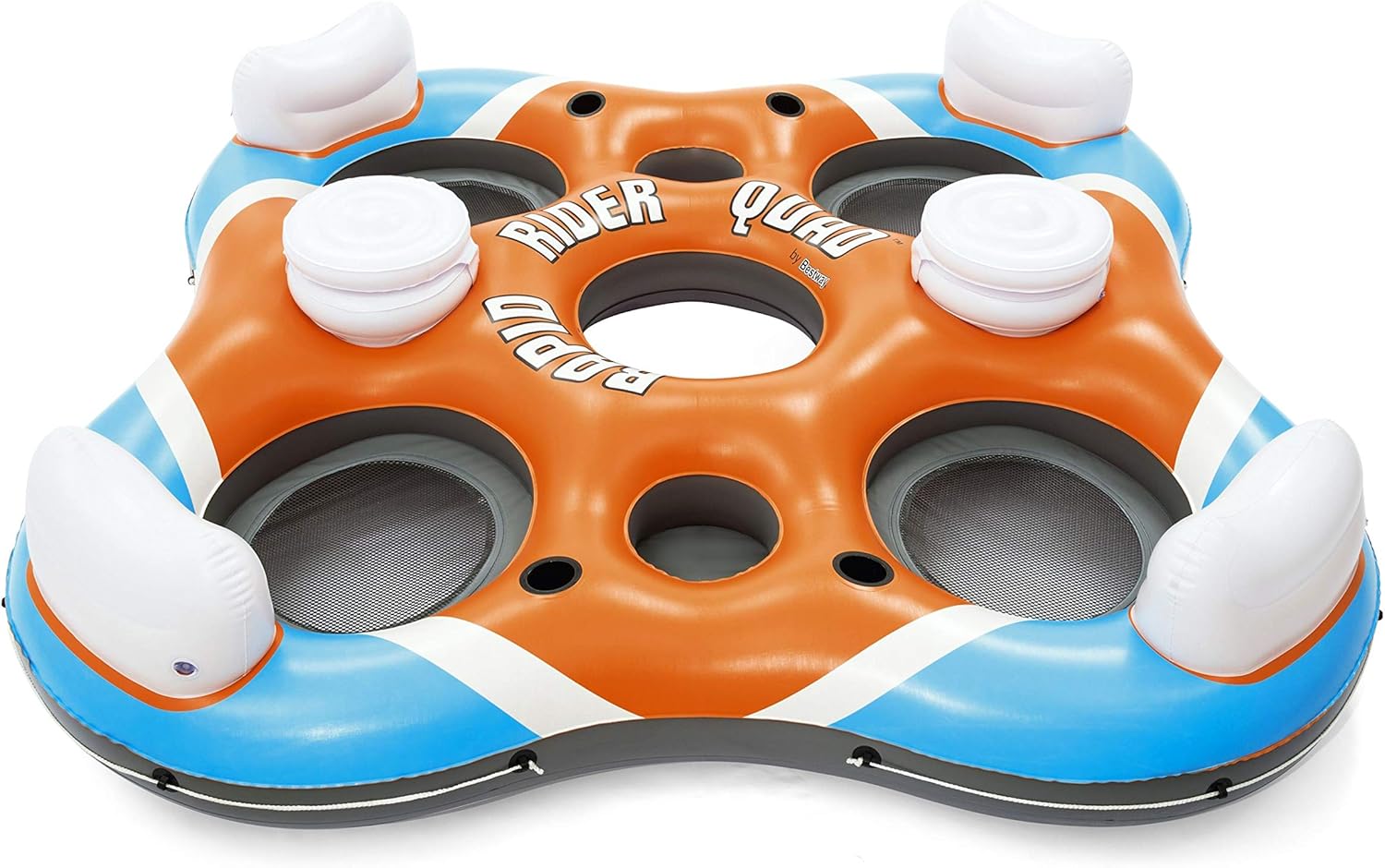 bestway-hydroforce-rapid-rider-quad-inflatable-water-float-257x257cm-1