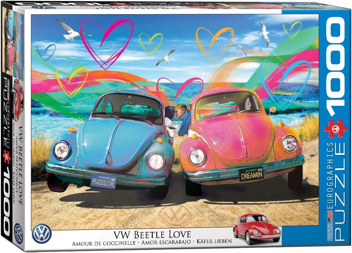 eurographics-vw-beetle-love-puzzle-1000pcs - 1
