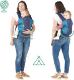 Badabulle Ergonomic Baby Carrier 0-15kg - Laadlee