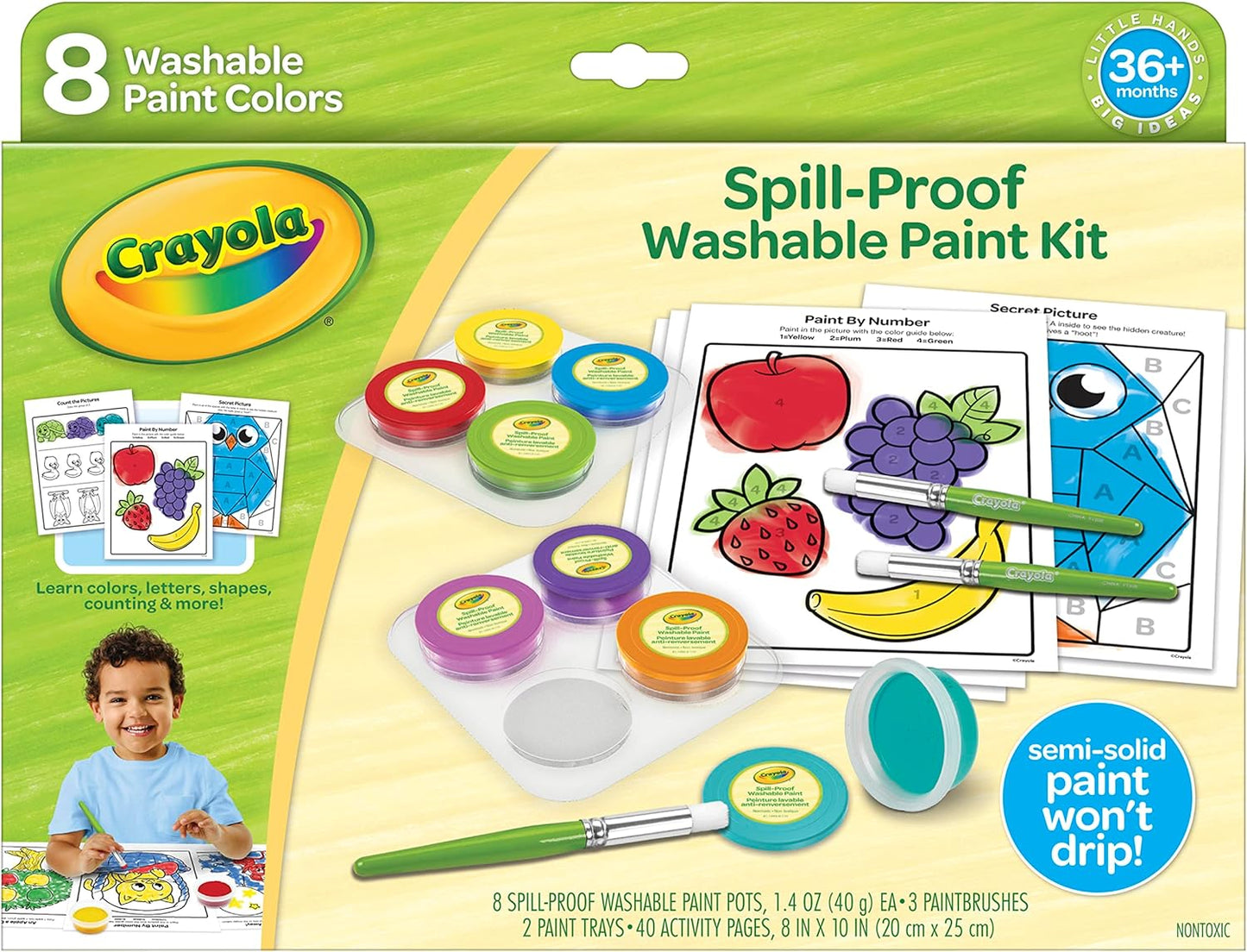 Crayola Spill-Proof Paint Activity Kit