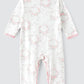 Tiny Hug Baby Sleep Suit with Mittens - Floral - Laadlee